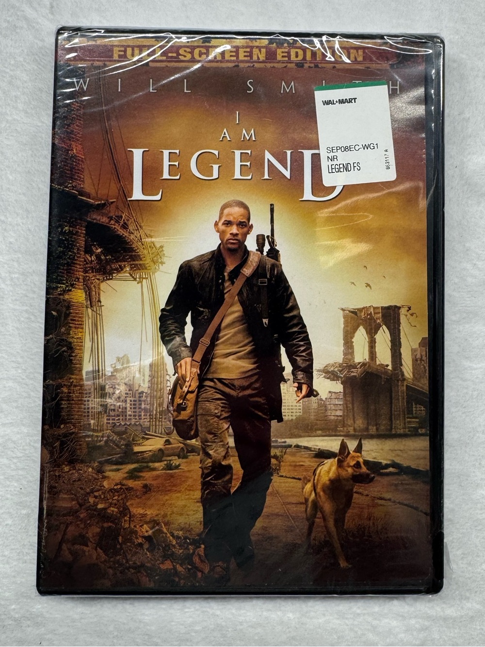 I Am Legend DVD Full-Screen Edition – Will Smith – New Sealed
